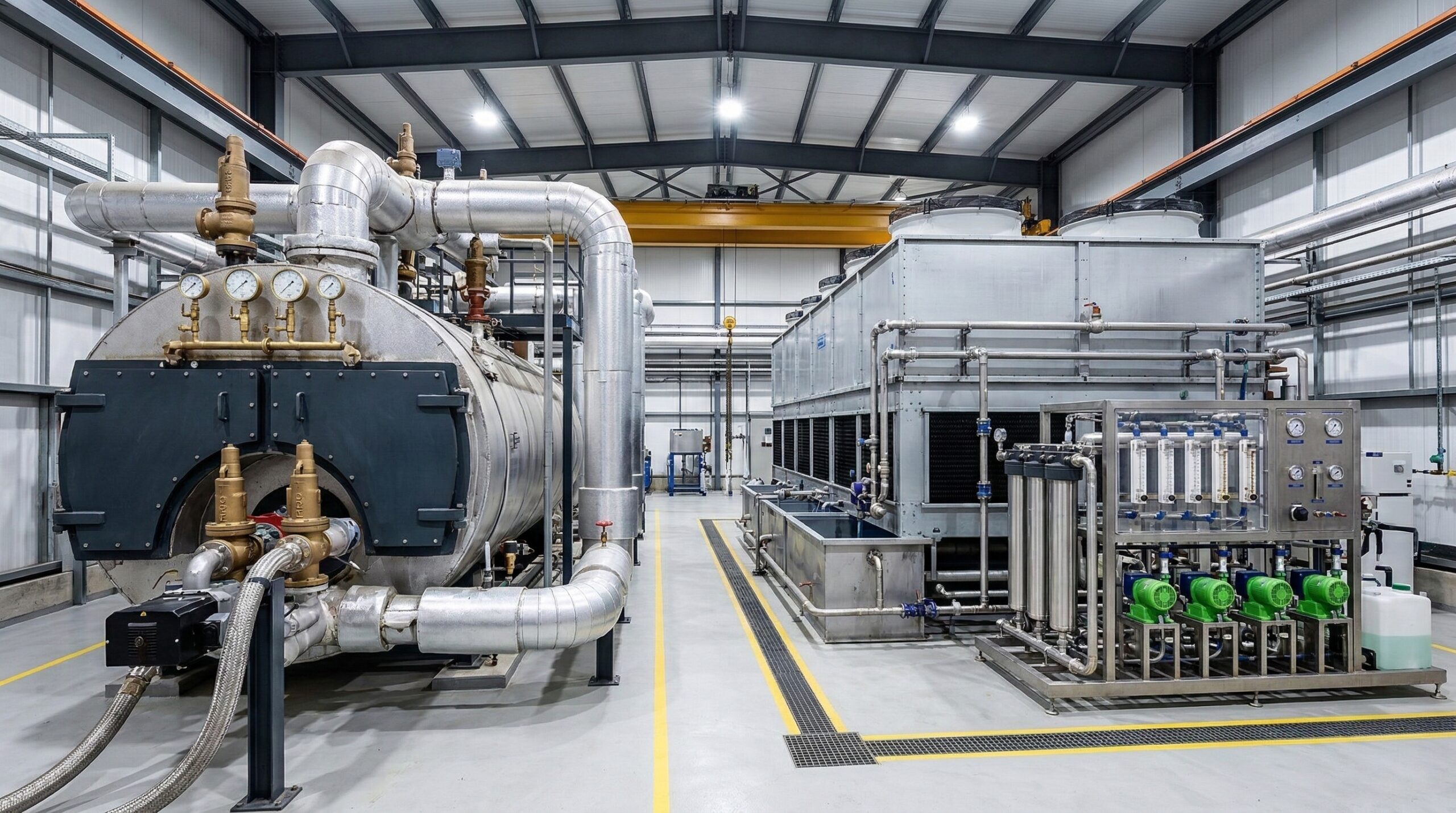 Tratamiento de Aguas para Calderas y Sistemas de Enfriamiento